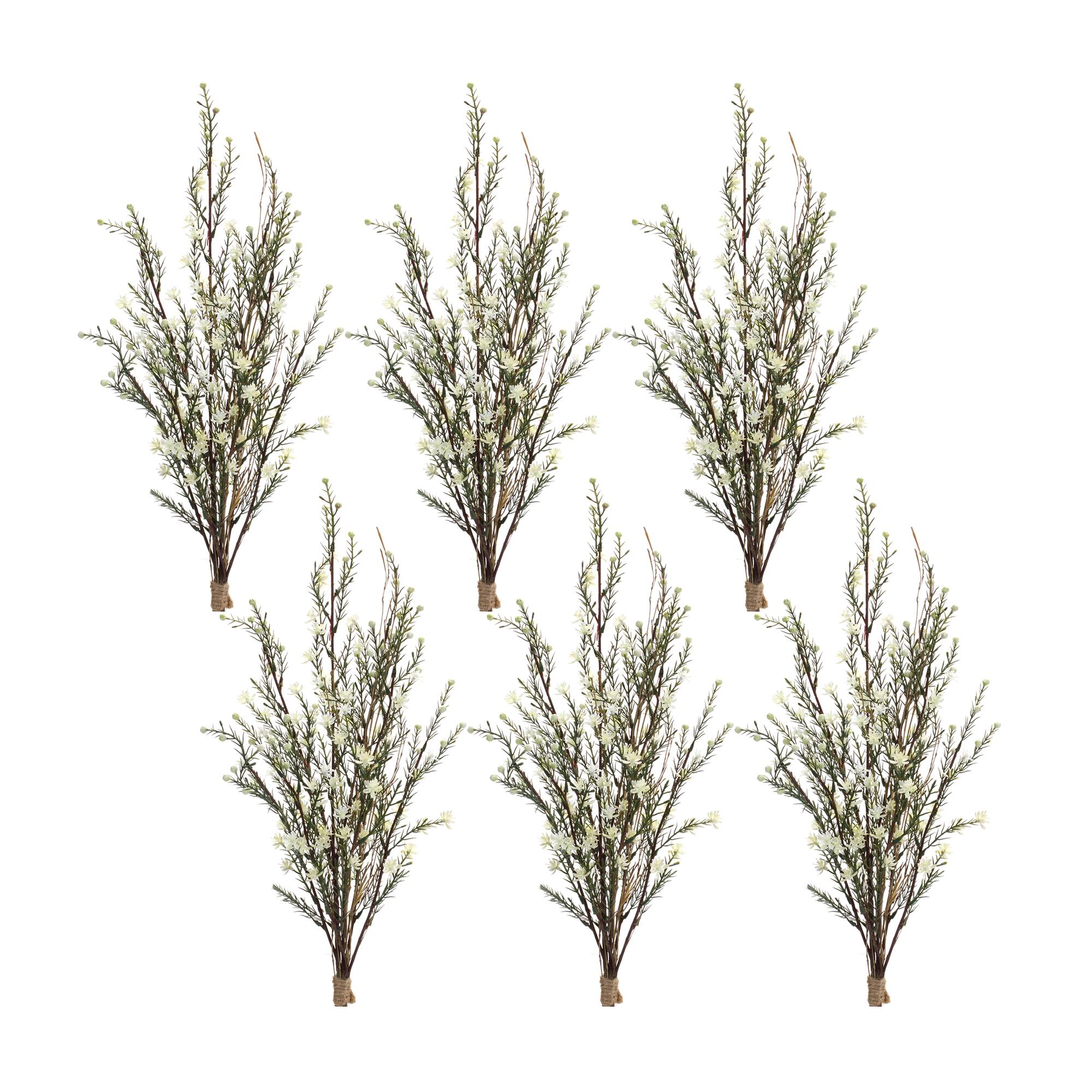 26.25" Leptospermum Flower Bundles, 6ct.
